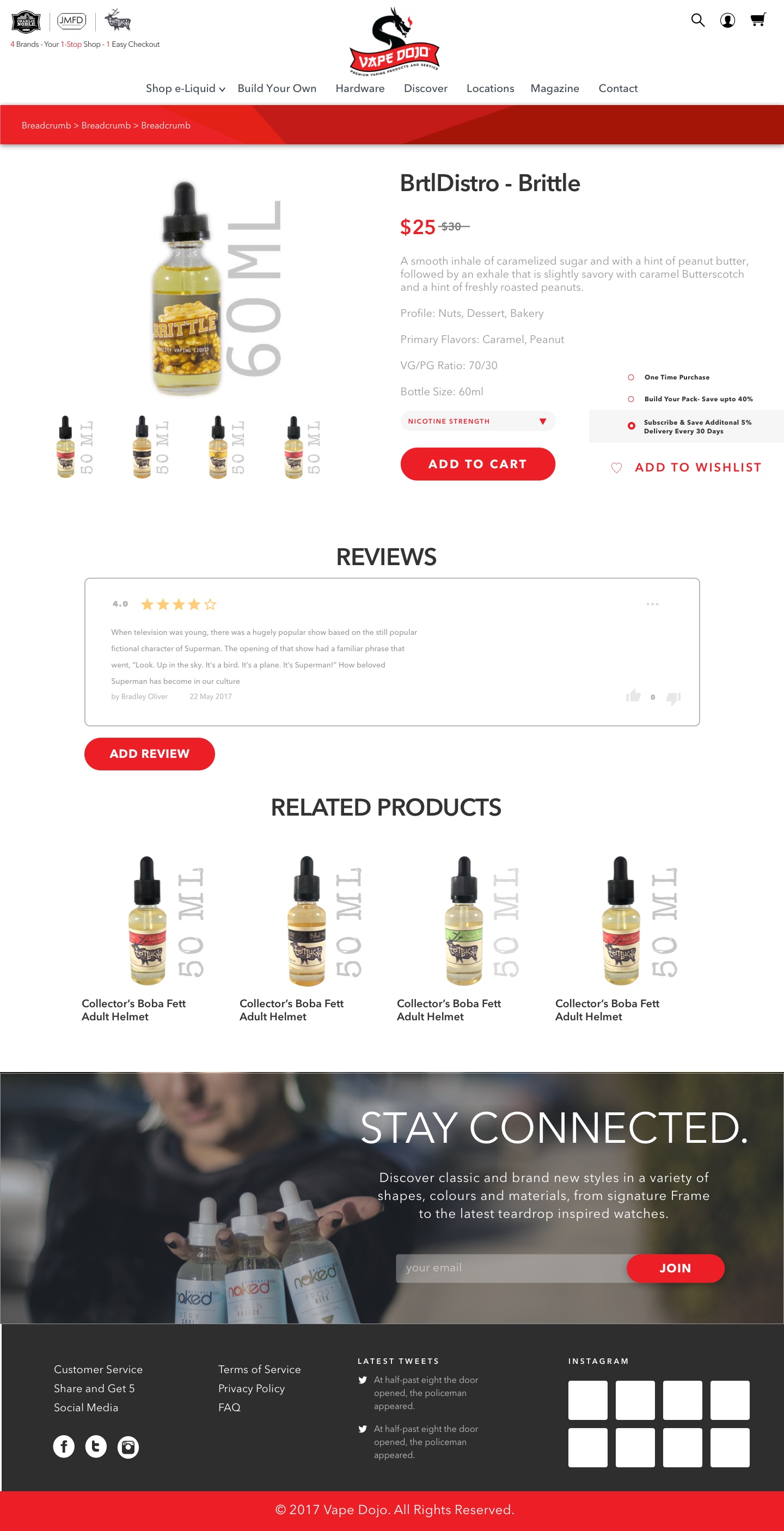 Vape Dojo Product Details